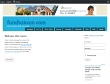 Tablet Screenshot of funchatcam.com